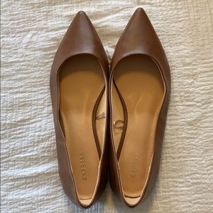 Express Brown Flats